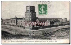 Old Postcard surroundings Sanatorium Dunkirk Zuydcoote The Cote du Levant