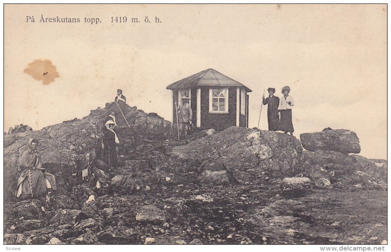 Pa Areskutans topp. 1419 m. o. h. , Sweden , 00-10s