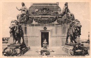 The Grave of the Unknonw Belgian Soldier,Brussels,Belgium BIN