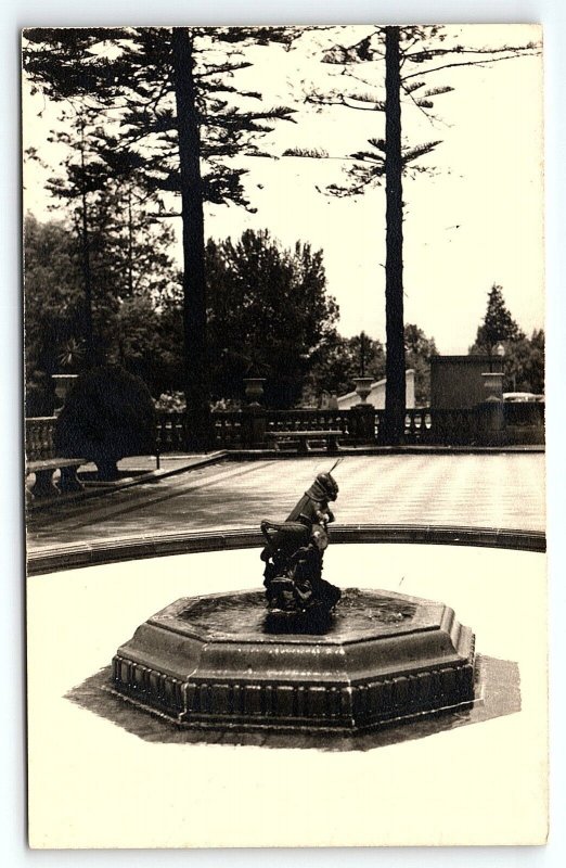 1930s MEXICO CHAPULTEPEC CASTLE MESEUM INTERIOR KODAK RPPC POSTCARD P1189