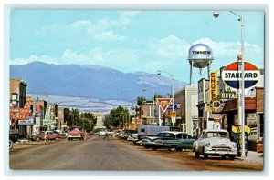 c1960's Townsend Montana Downtown Unposted Vintage Postcard 