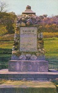 Indiana Caldweel John Chapman Monument Johnny Appleseed