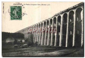 Old Postcard Chamount Train Viaduct