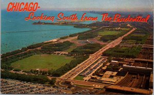 Illinois, Chicago - Looking South From Prudential Building - [IL-214]