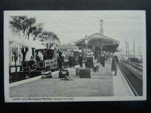 Devon BARNSTAPLE TOWN ST Lynton & Barnstaple Railway - Old Reproduction Postcard