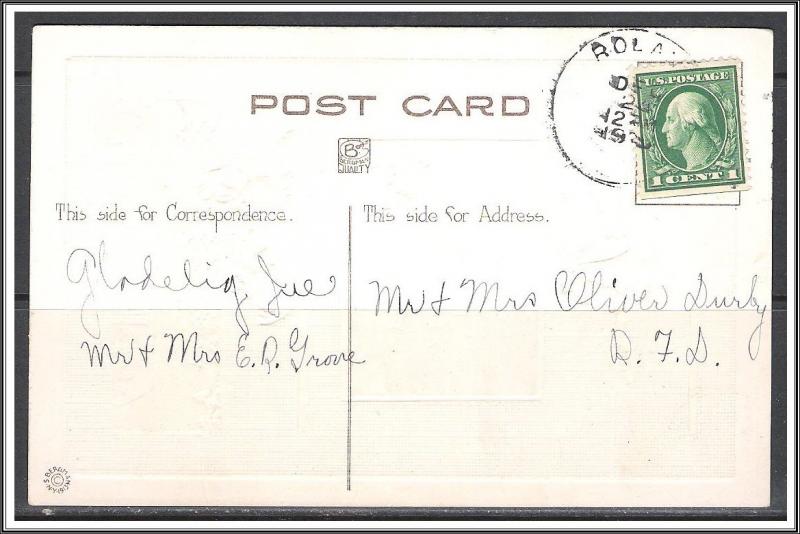 Christmas Joys - Greetings Friend - Embossed - [MX-178]