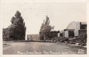 RPPC: Public School Group, Port Townsend, WA, Used, Ellis #4021 (PC1082)