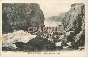 Old Postcard Quiberon Corridors of Port Bara