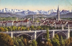 Switzerland Bern und die Alpen Schaenzli