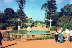 VINTAGE CONTINENTAL SIZE POSTCARD BANGALORE CITY MYSORE STATE INDIA