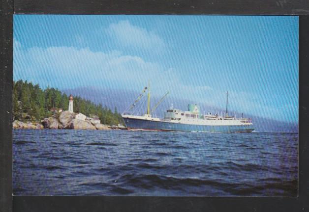 SS Yukon Star Postcard 