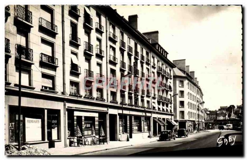 Postcard Moderne Caen Rue Vaucelles