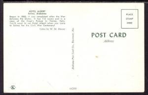 Hotel Albert,Selma,AL BIN