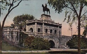 Grant Monument Lincoln Park Chicago Illinois 1911