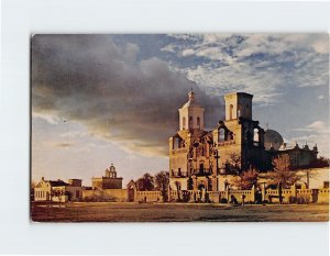 Postcard San Xavier Mission, Tucson, Arizona