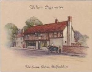 Wills Cigarette Card 2nd Series No 32 The Swan Elstow Bedfordshire