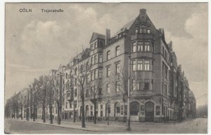 Germany; Cologne, Trajanstrasse PPC, Unposted, c 1920's 