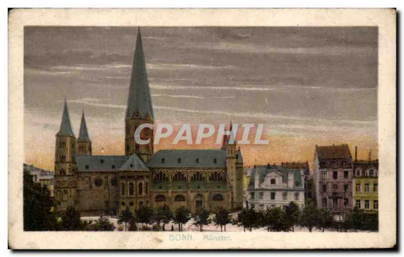 Old Postcard Bonn Munster