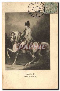 Old Postcard History Napoleon 1st drawing Charlet