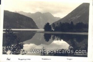 Real Photo Mindresunde Nordfjord Norway Unused 