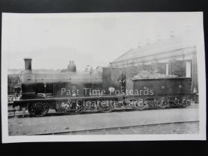 NBR Steam Locomotive No.475 & Driver - North British Railway RP Photocard