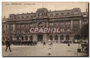 Old Postcard Brussels great job