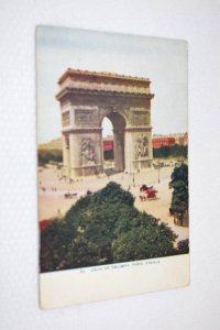 25. Arch of Triumph Paris France Postcard