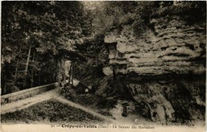 CPA Crepy en Valois Le Sentier des Marraines FRANCE (1014320)