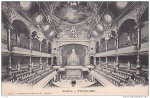 GENEVE, Switzerland; Victoria Hall, 00-10s