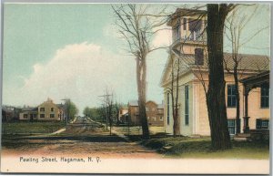 HAGAMAN NY PAWLING STREET ANTIQUE POSTCARD