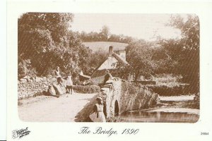 Bridge Postcard - Bygone Days - The Bridge, 1890 -  LC555