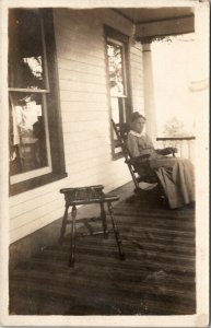 RPPC Henderson New York Alvira Elmer Jennie Brodie Mother c1915 Postcard V3