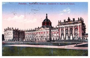 Germany Potsdam , Neues Palais . Westfront, Sommersitz Sr.Majestat des Kaisers