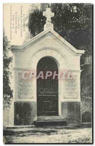 Old Postcard Le Chambon Tomb of Father Chrysostom of cahnoine Bouzige