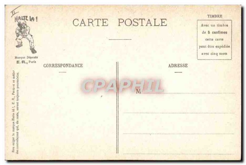 Postcard Old Army Fancy A good joke