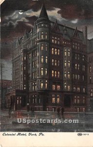 Colonial Hotel - York, Pennsylvania PA  