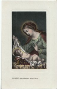 Religion Postcard - Madonna in Adoration - [Carlo Dolci]  ZZ1578