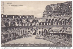 Italy Roma Rome L'Interno del Colosseo