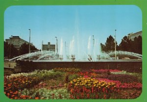 Netherlands Postcard - Rotterdam - Fontein Met Hofplein   RR9181