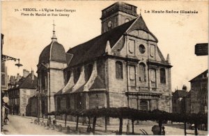 CPA Vesoul Eglise St-Georges Place du Marche (1273336)