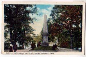 Old North Bridge & Battle Monument, Concord MA