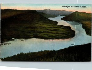 Vtg Alaska AK Wrangell Narrows Mitkof Kuprenof Islands 1910s Postcard