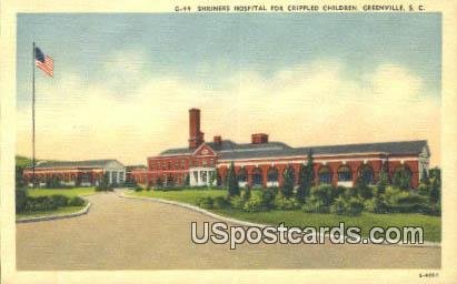 Shriners Hospital for Crippled Children - Greenville, South Carolina