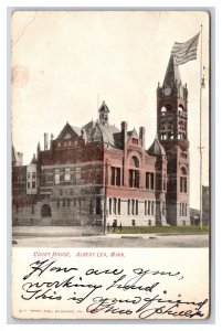 Freeborn County Courthouse Building Albert Lea Minnesota MN UDB Postcard P26