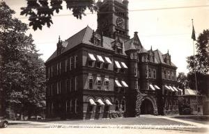 Wheaton Illinois Page Court House Real Photo Antique Postcard K47429