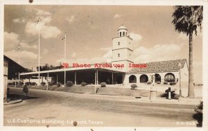 TX, Laredo, Texas, RPPC, Customs Building, Photo No 6-0-268