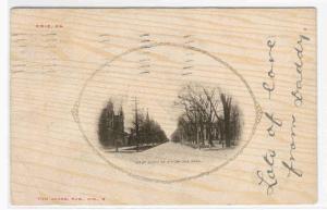 West Sixth Street Erie Pennsylvania 1907 postcard