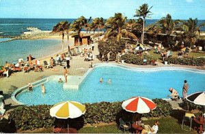 Postcard HOTEL SCENE San Juan Puerto Rico PR AI9800