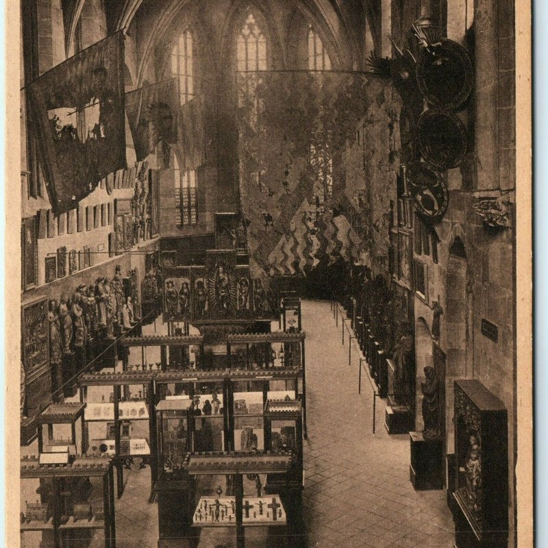 c1920s German National Museum in Former Cathedral Church Kirche Postcard A29