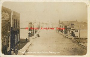 MT, White Sulphur Springs, Montana, RPPC, Main St, Looking West, 1911 PM, Photo